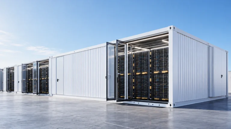 Modular data center designed for factory-integrated fire suppression